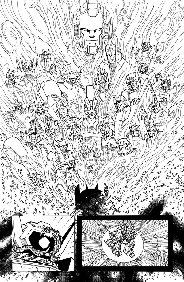 IDW Unicron   Alex Milne Shares Lineart For Epic Conclusion To IDW First Transformers Continuity (1 of 1)